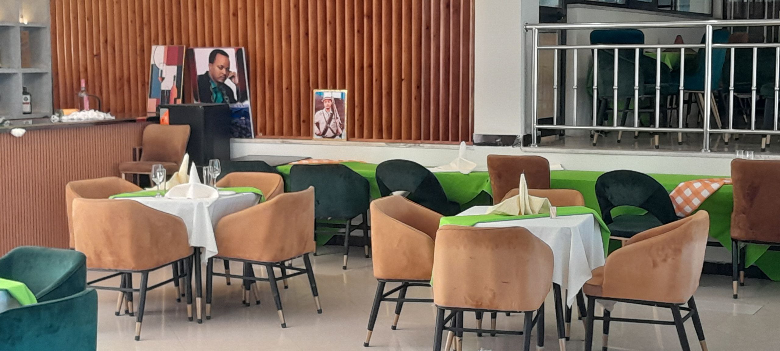 Restaurant Main Dining Area - Elegant restaurant setting with fine dining